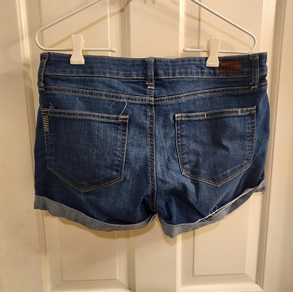Paige Denim Shorts Medium Wash Wize 27 - Picture 3 of 3